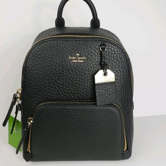 KATE SPADE Caden carter leather black backpack - Picture 4 of 8